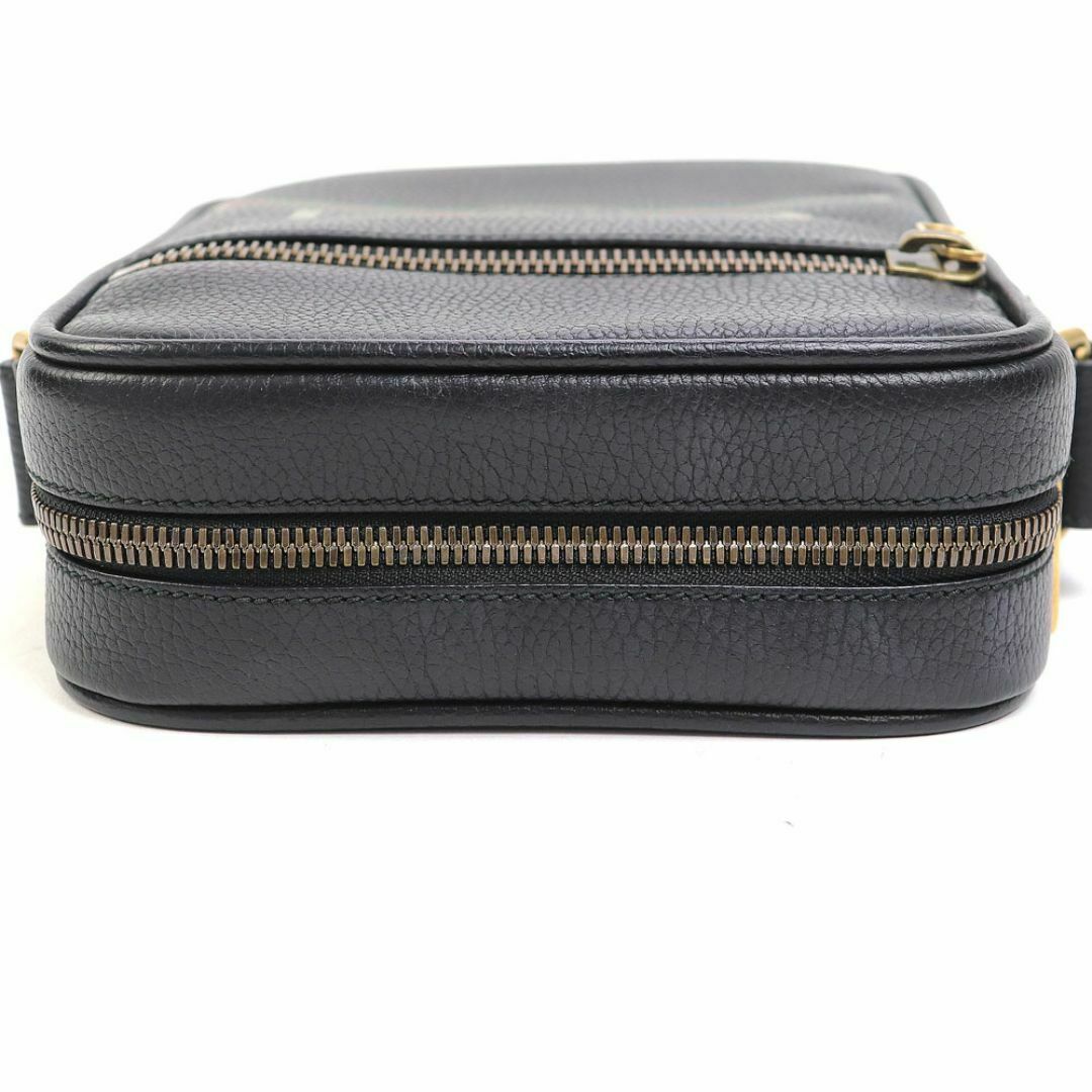 美品】グッチ 【GUCCI】グッチプリント レザーショルダーバッグ 美品】グッチ 【GUCCI】グッチプリント レザーショルダーバッグ