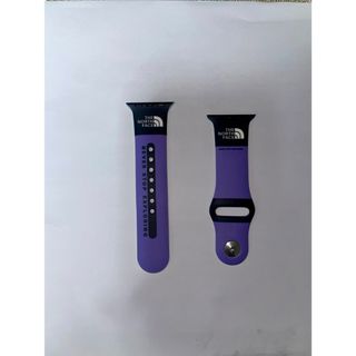 ザノースフェイス(THE NORTH FACE)のApple Watch用バンド　(ノースフェイス)(ラバーベルト)