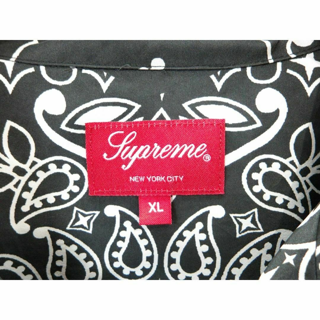 Supreme 21ss Bandana Silk Shirt Supreme 21ss Bandana Silk Shirt