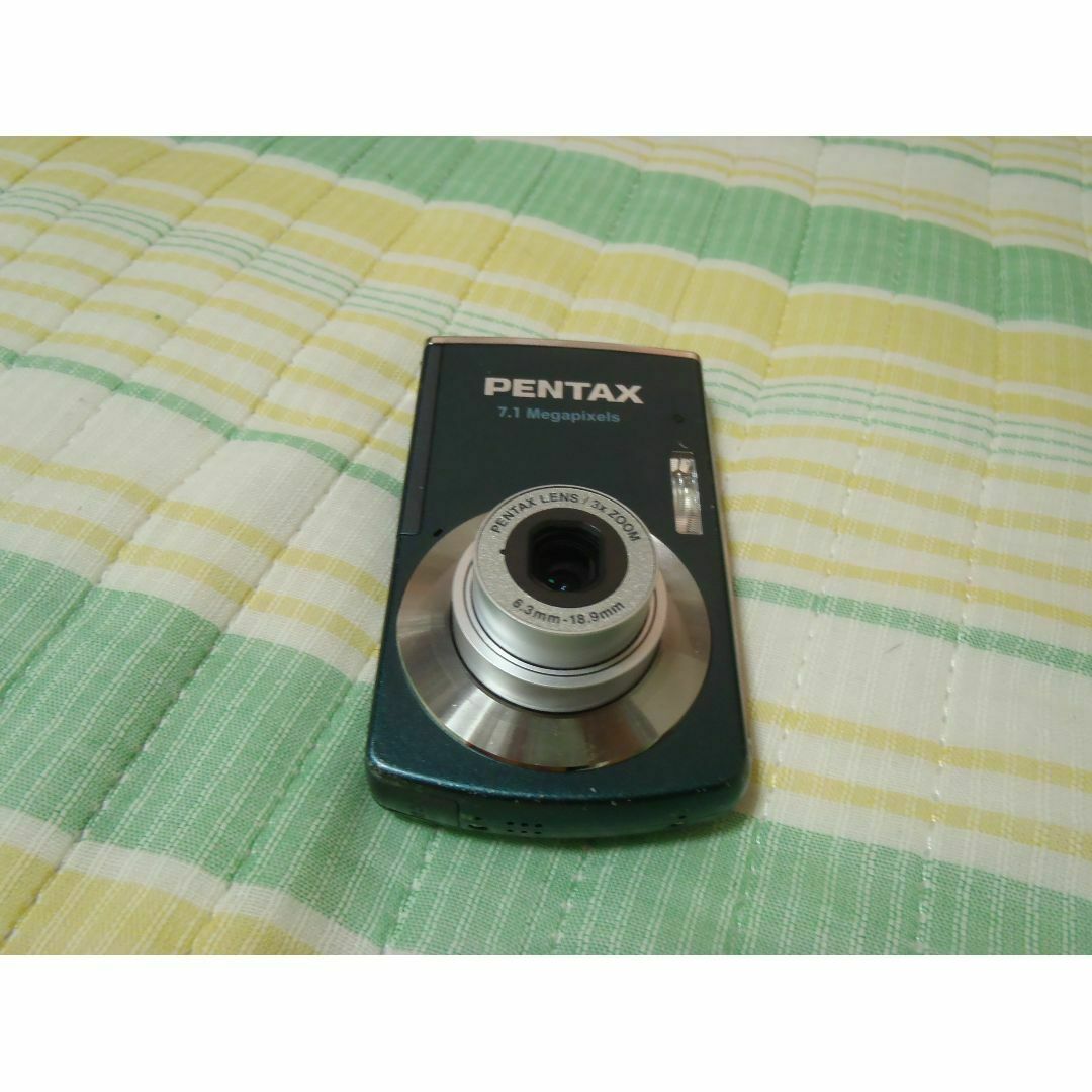 PENTAX - ❤️動作品❤️希少色 ネイビー★PENTAX Optio M30★軽量コンパクト