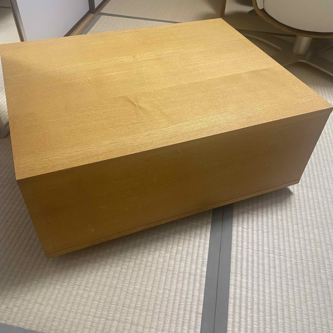廃盤品 無印良品 ユニットソファ ボックステーブル タモ材 ロー 廃盤品 無印良品 ユニットソファ ボックステーブル タモ材 ロー