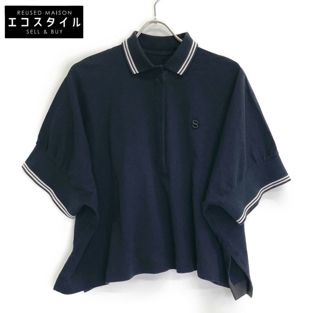 sacai - サカイ 21SS 21-05482 COTTON JERSEY POLO SHIRT 2の sacai - サカイ 21SS 21-05482 COTTON JERSEY POLO SHIRT 2の
