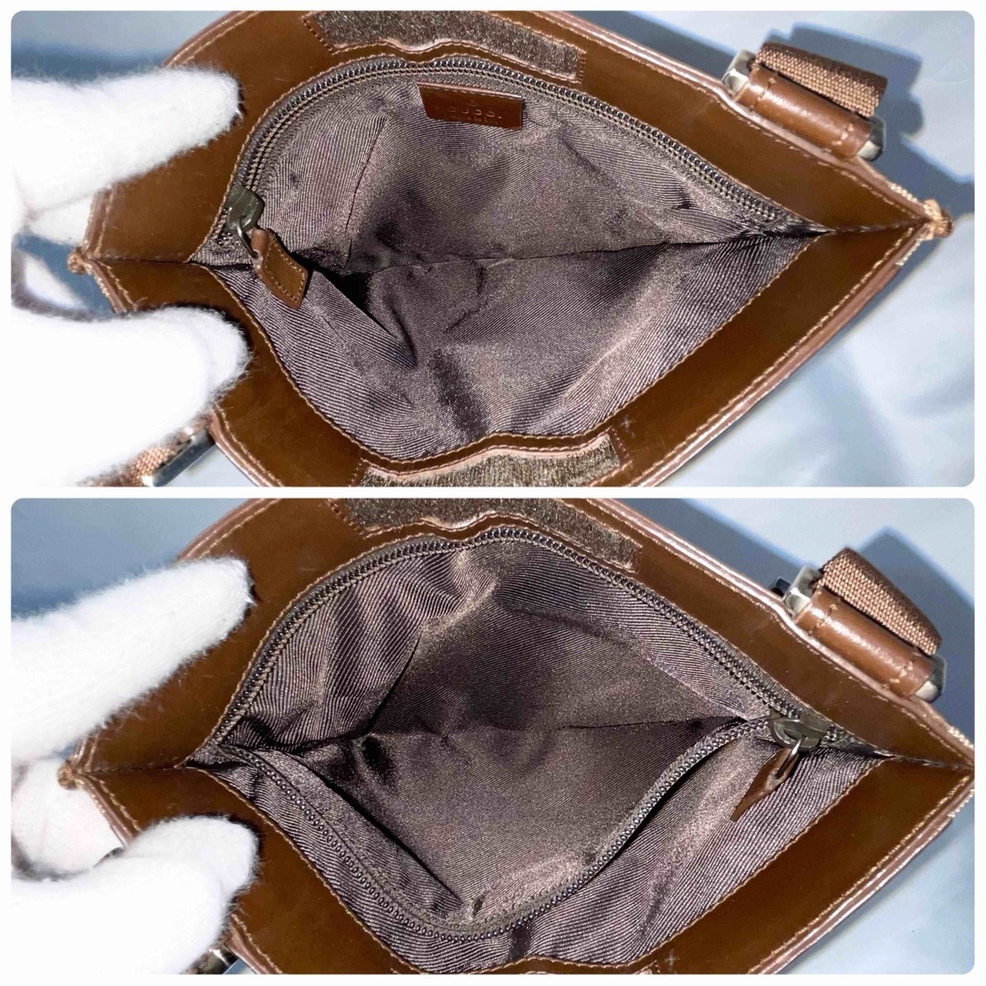 美品 正規品 GUCCI グッチ ショルダーバッグ GGキャンバス 美品 正規品 GUCCI グッチ ショルダーバッグ GGキャンバス