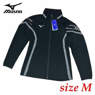 MIZUNO - 新品　Mサイズ　ミズノ　ＭＣＬ　ウォームアップジャケット　ブラック　シルバー