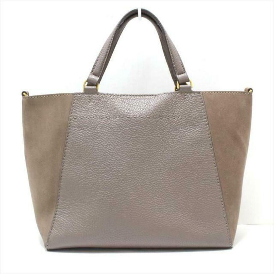 TORY BURCH トリーバーチ ブロックT ポーチ付き トートバッグ