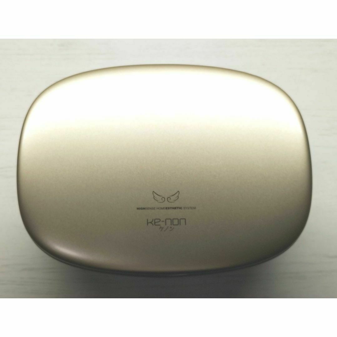 ke-non Ver7.2 家庭用脱毛器 本体と付属品 ゴールド きたない ke-non Ver7.2 家庭用脱毛器 本体と付属品 ゴールド きたない