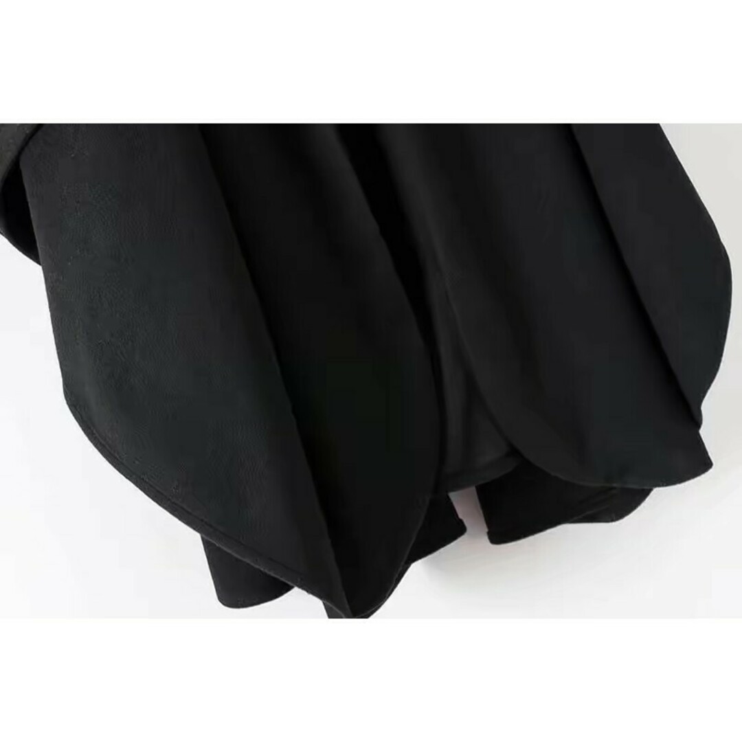 黒 フード付き ケープ風 ジャケット ユニセックスの通販 by 購入 黒 フード付き ケープ風 ジャケット ユニセックスの通販 by 購入