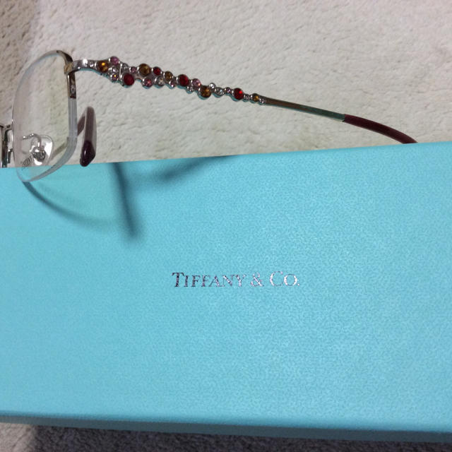 Tiffany & Co.(ティファニー)のTiffany(ティファニー)のチタンナイロールフレーム レディースのファッション小物(サングラス/メガネ)の商品写真