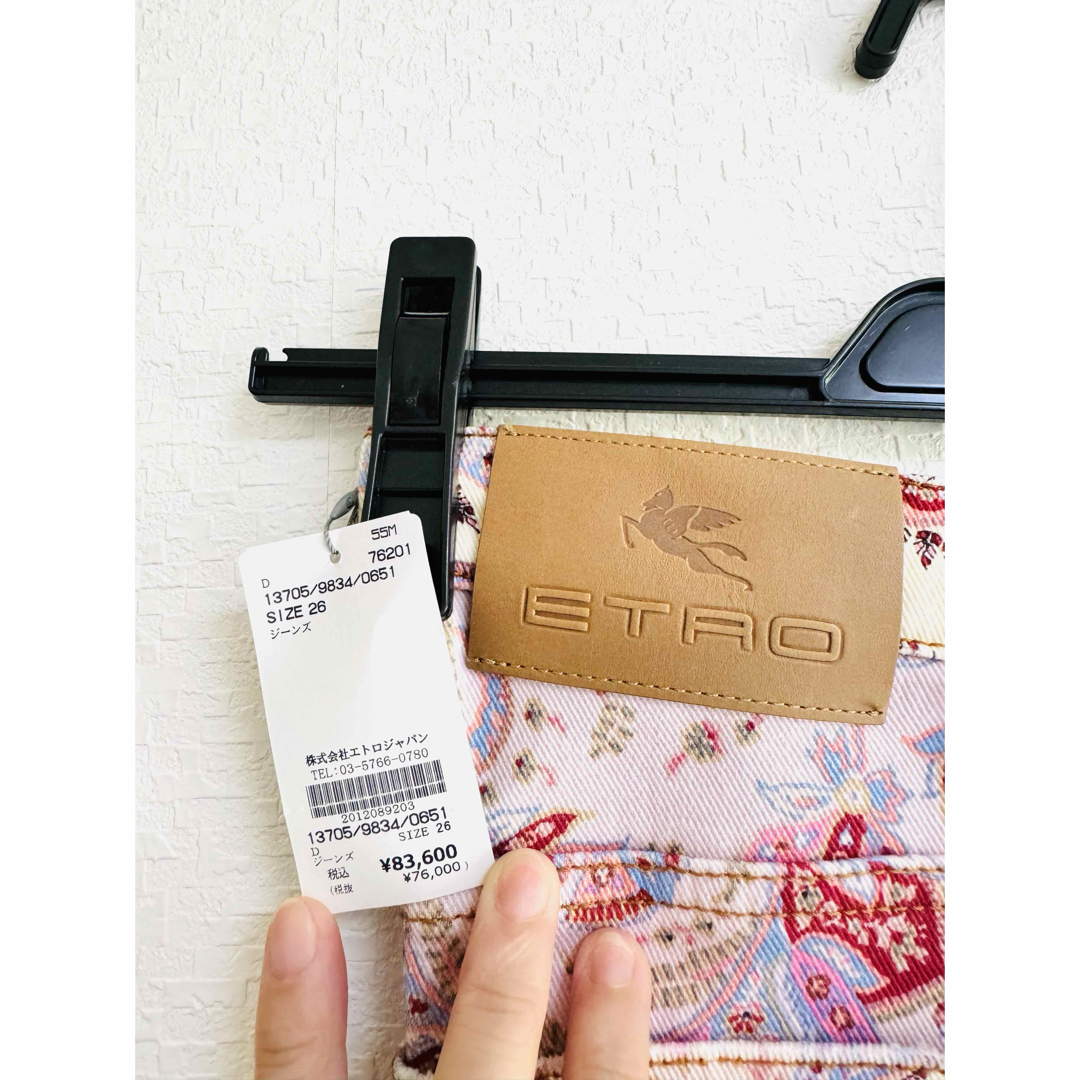 ETRO - エトロ 正規品 新品 デニム花柄ジーンズ❣️の通販 by ETRO - エトロ 正規品 新品 デニム花柄ジーンズ❣️の通販 by