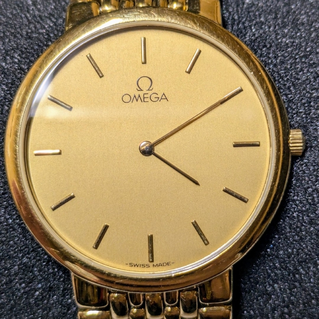 OMEGA - オメガ デヴィル 1451/439 腕時計 中古 電池式 動作 OMEGA - オメガ デヴィル 1451/439 腕時計 中古 電池式 動作