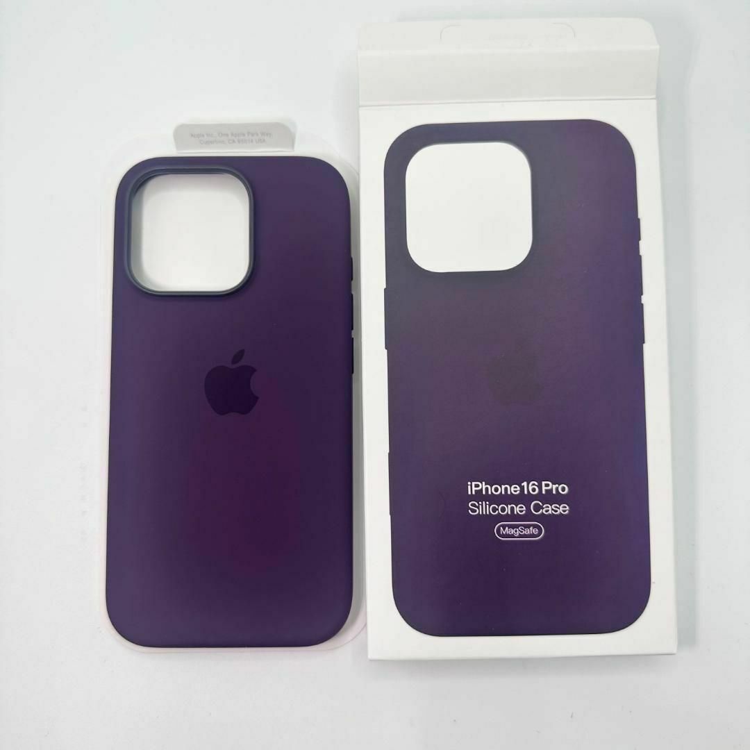 先行発売 新品-純正互換品-iPhone16 pro シリコンケース-プラム 先行発売 新品-純正互換品-iPhone16 pro シリコンケース-プラム