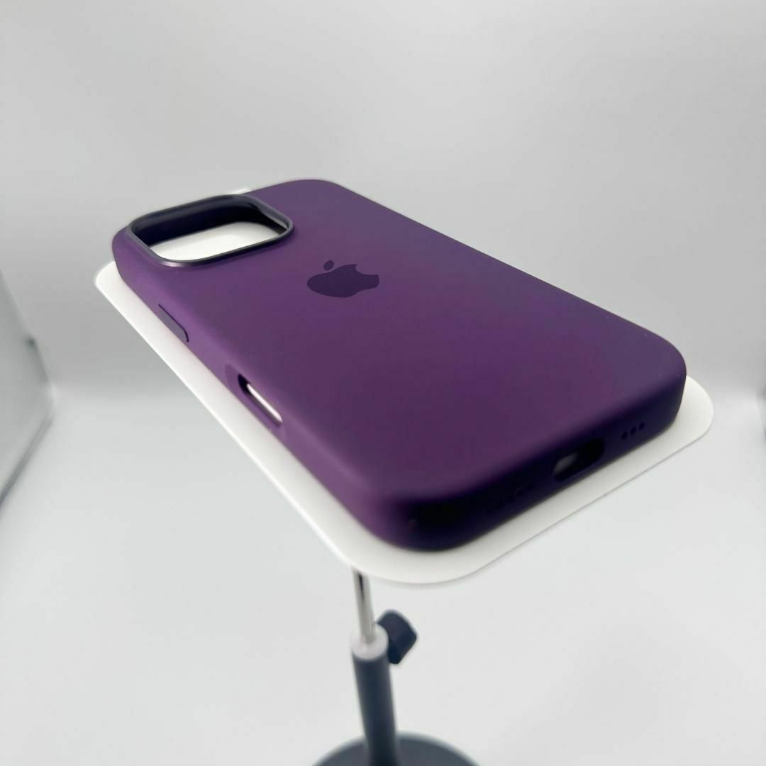 先行発売 新品-純正互換品-iPhone16 pro シリコンケース-プラム 先行発売 新品-純正互換品-iPhone16 pro シリコンケース-プラム