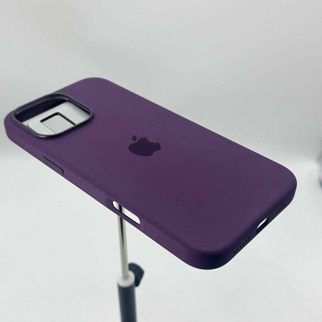 新品-純正互換品-iPhone16 pro max シリコンケース-プラムの通販 新品-純正互換品-iPhone16 pro max シリコンケース-プラムの通販