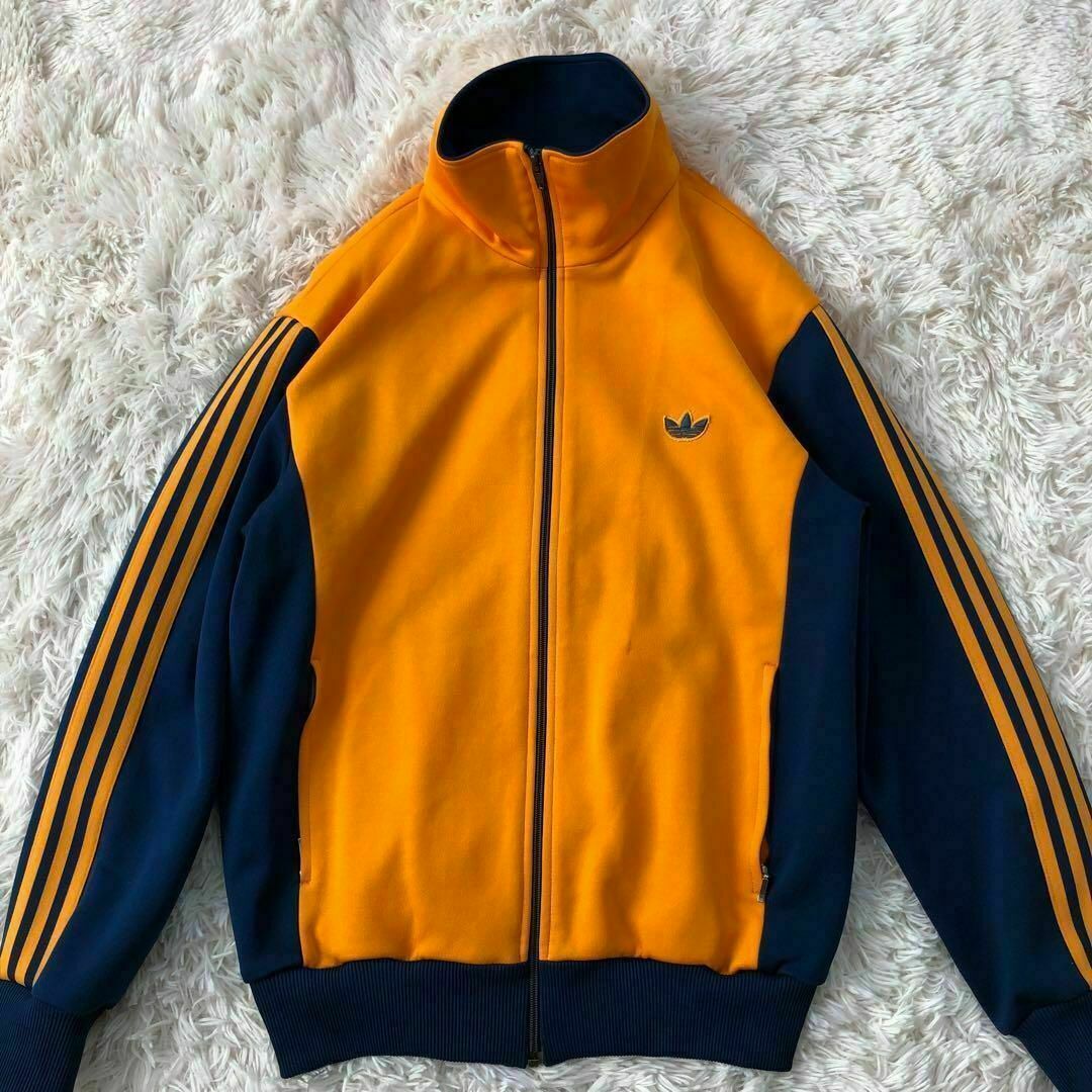 adidas - デサント製Adidasアディダス トラックジャケット 黄色 adidas - デサント製Adidasアディダス トラックジャケット 黄色
