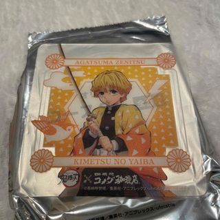 キメツノヤイバ(鬼滅の刃)の鬼滅の刃　我妻善逸　コースター　コメダ珈琲(キャラクターグッズ)