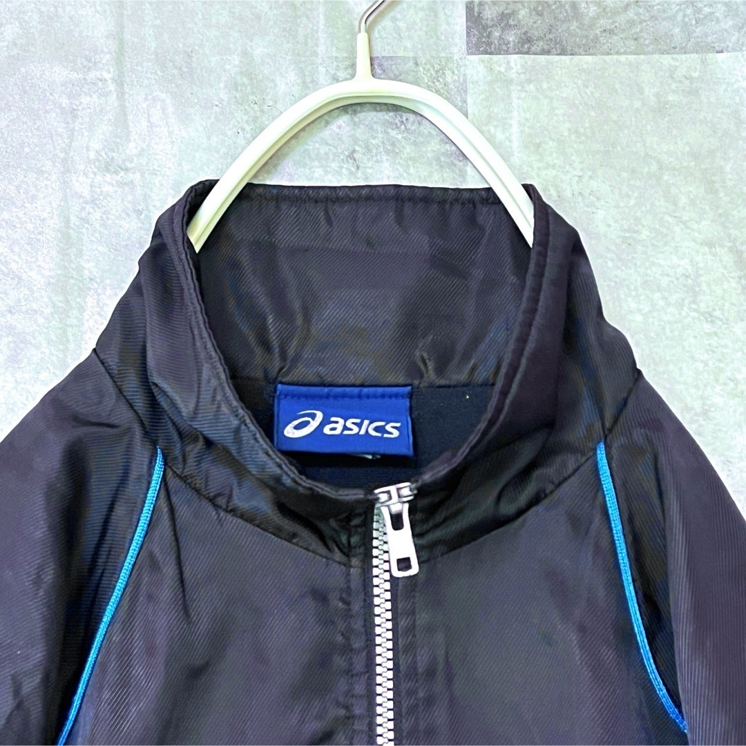 asics - asicsウインドブレーカー ナイロンジャケット M 裏毛 asics - asicsウインドブレーカー ナイロンジャケット M 裏毛