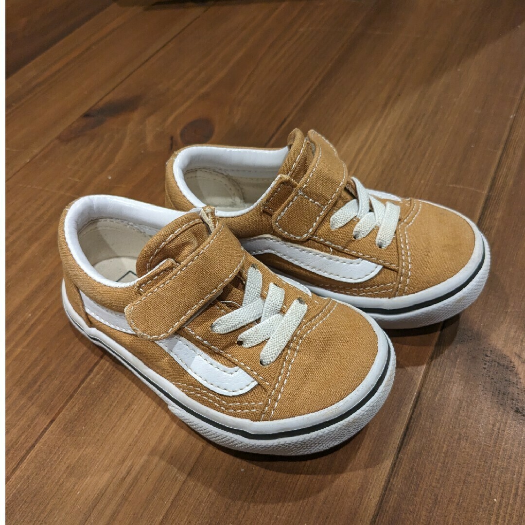 VANS - バンズ VANS スニーカー 14cm ベビー キッズ オールドスクール キャメ