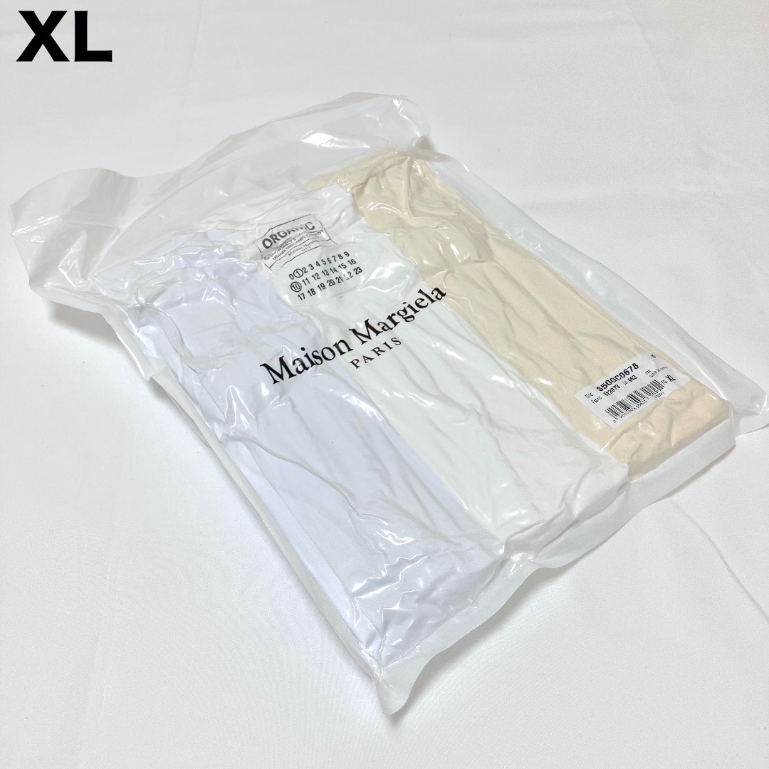 新品 XL 22aw マルジェラ パックT Tシャツ 6056 新品 XL 22aw マルジェラ パックT Tシャツ 6056