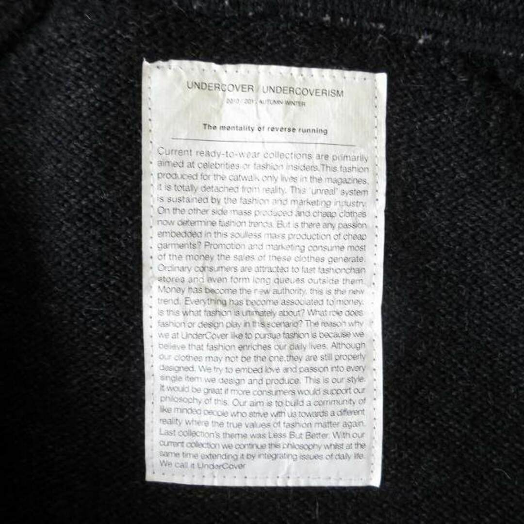 UNDERCOVER - アンダーカバー 美品 10AW ニット パーカー ジップ UNDERCOVER - アンダーカバー 美品 10AW ニット パーカー ジップ