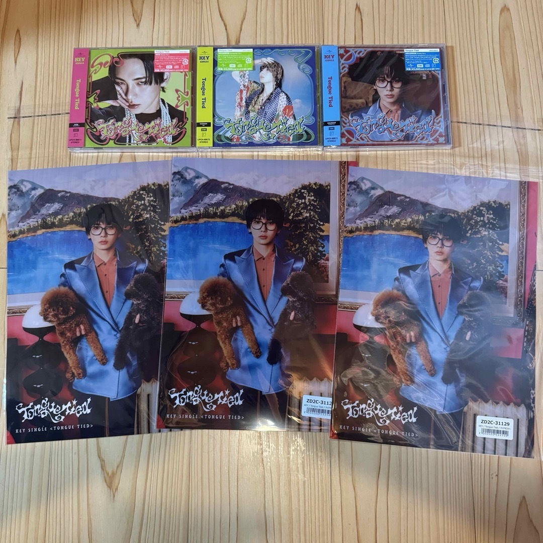 SHINee KEY シングル『Tongue Tied』 エンタメ/ホビーのCD(K-POP/アジア)の商品写真