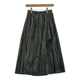 トーガ(TOGA)のTOGA トーガ ロング・マキシ丈スカート 34(XS位) 黒 【古着】【中古】(ロングスカート)
