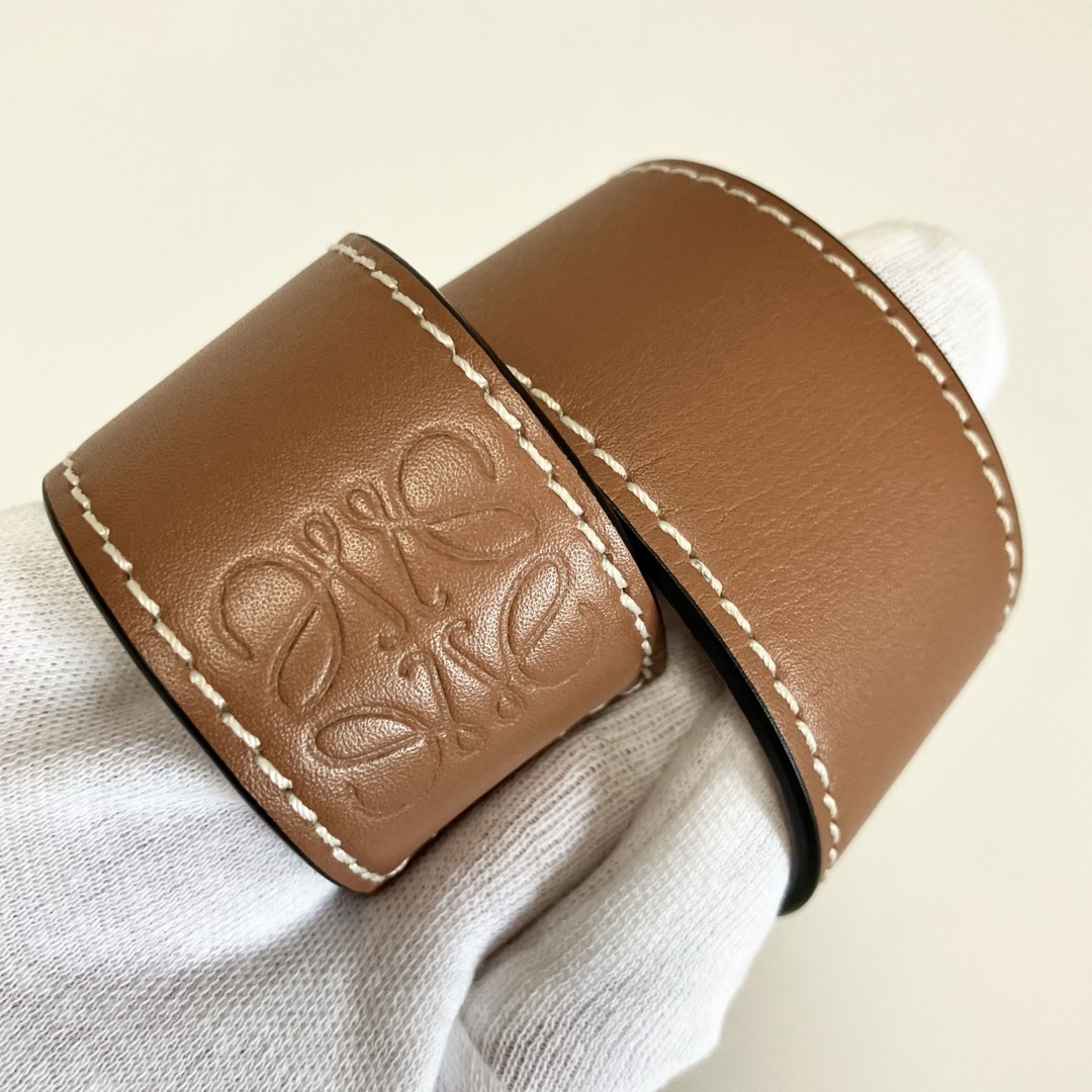 LOEWE ロエベ スラップ・ブレスレット アナグラム レザー LOEWE ロエベ スラップ・ブレスレット アナグラム レザー