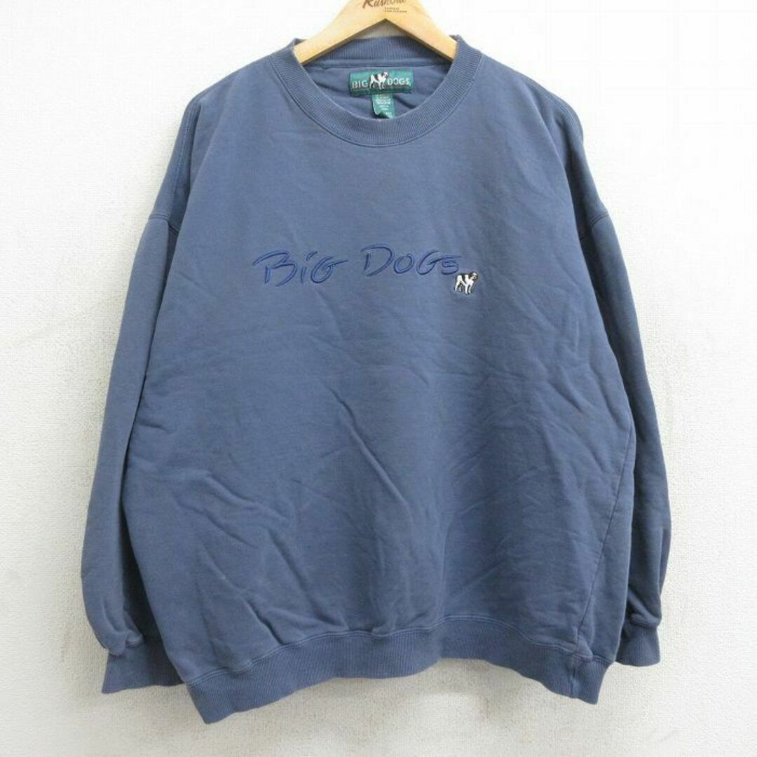 XL☆古着 ビッグドッグス BIG DOGS 長袖 スウェット メンズ 00 XL☆古着 ビッグドッグス BIG DOGS 長袖 スウェット メンズ 00