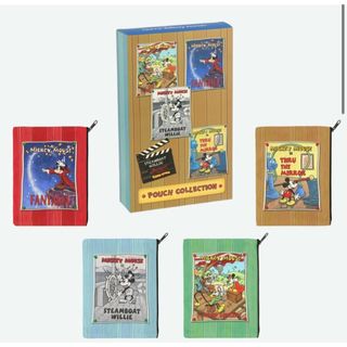 ディズニー(Disney)のディズニー　ポーチ　ミッキーの家　ミートミッキー(ポーチ)