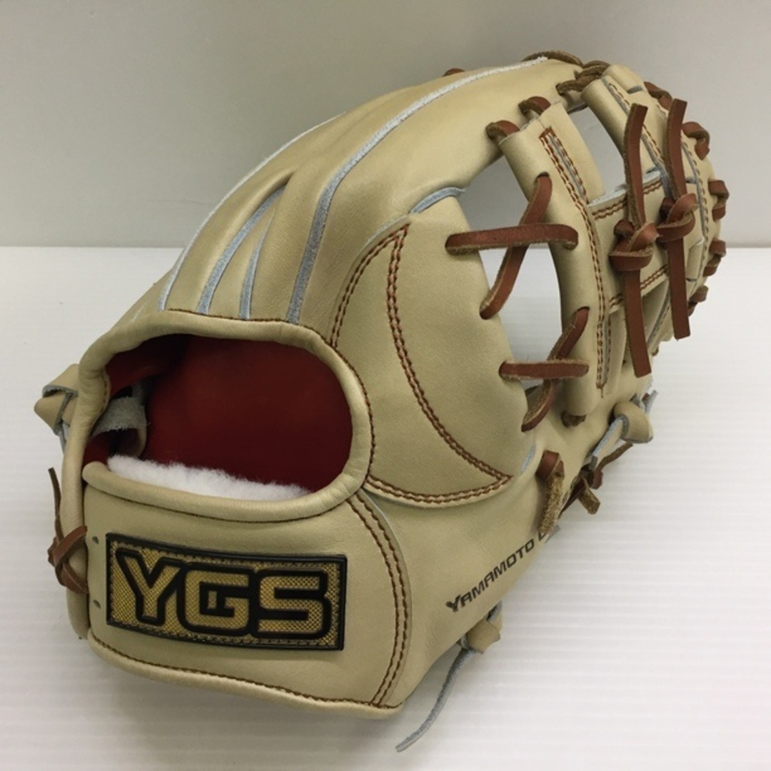 YGSプロライン 硬式キャッチャーミット和牛レザー クリーム 912V YGSプロライン 硬式キャッチャーミット和牛レザー クリーム 912V