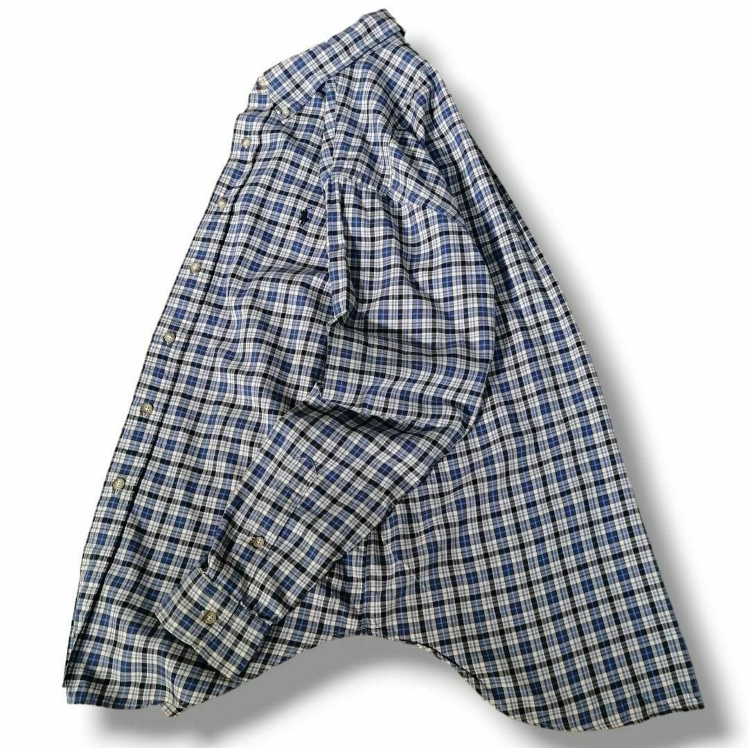 Ralph Lauren - 90s ラルフローレン チェックシャツ BD 長袖 Ralph Lauren - 90s ラルフローレン チェックシャツ BD 長袖