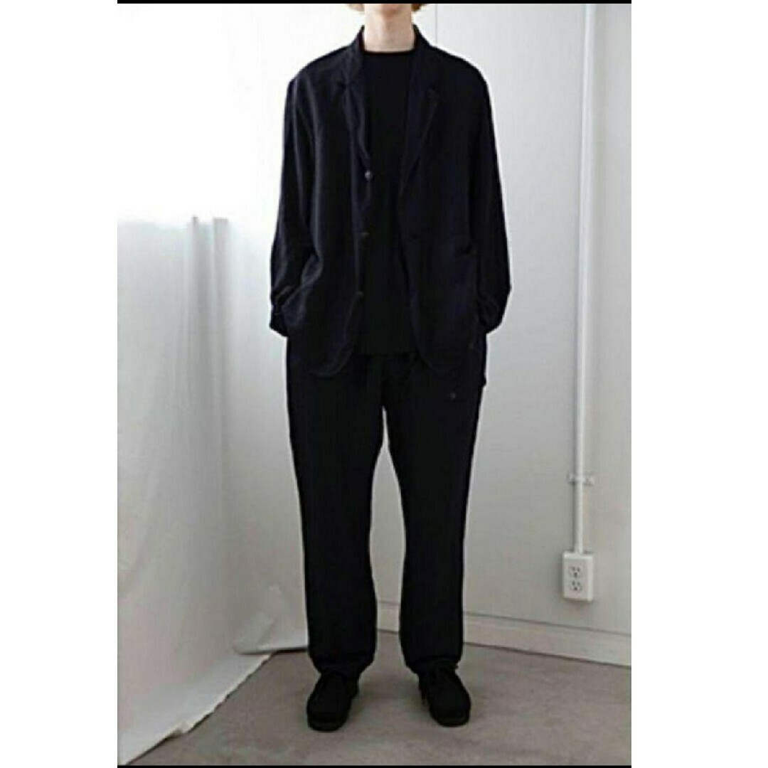 COMOLI - comoli ヴィスコースリネン ドローストリングパンツ COMOLI - comoli ヴィスコースリネン ドローストリングパンツ