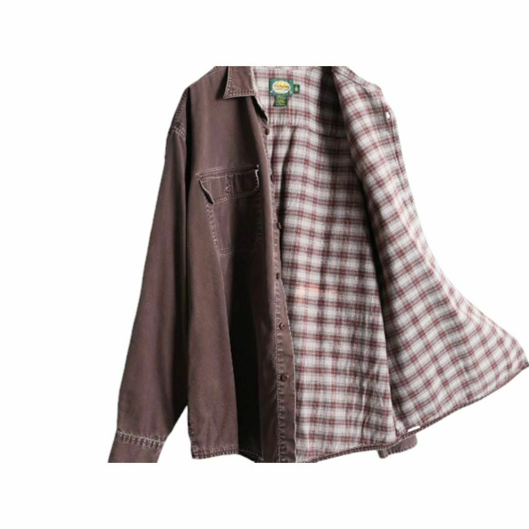 2024年冬【法人向けお歳暮】 カベラス 90s コットン 90年代 / XL メンズ シャツ 長袖 ダック 長袖シャツ
