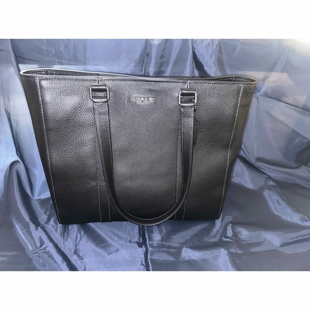 新品未使用 COACH コーチ メンズ トートバック 2way 本革 黒 新品未使用 COACH コーチ メンズ トートバック 2way 本革 黒