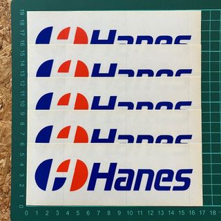 ヘインズ(Hanes)のHanes STICKER ステッカー シール 5枚 年代物 ビンテージ(その他)
