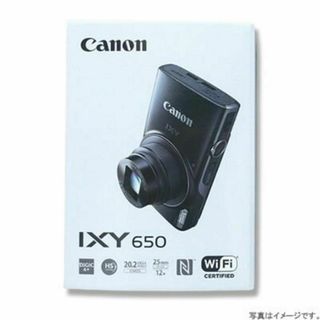 キヤノン(Canon)のCanon PowerShot IXY 650 Black 新品未開封(コンパクトデジタルカメラ)