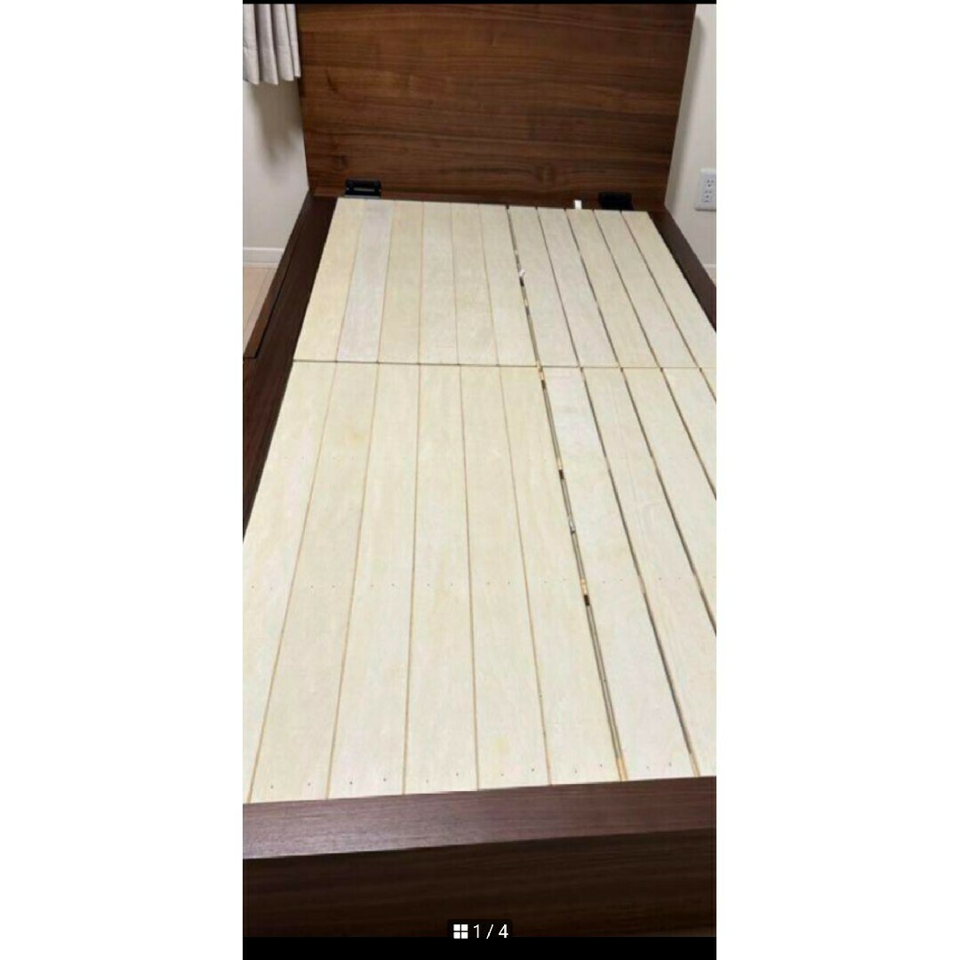 無印良品 素晴らしかっ セミダブルベッド ヘッドボード付 無印良品 素晴らしかっ セミダブルベッド ヘッドボード付