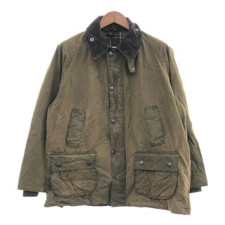 Barbour - 2000年代～ イングランド製 Barbour バブアー CLASSIC BEDALE オイルドジャケット ユーロ ビデイル グリーン (メンズ C44) 中古 古着 P6618