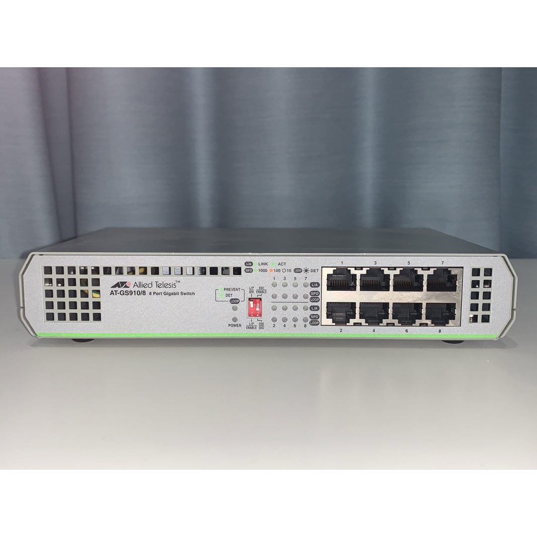 Allied Telesis AT-GS910/16 16ポート1000BASE-T搭載L2スイッチ Allied Telesis AT-GS910/16 16ポート1000BASE-T搭載L2スイッチ