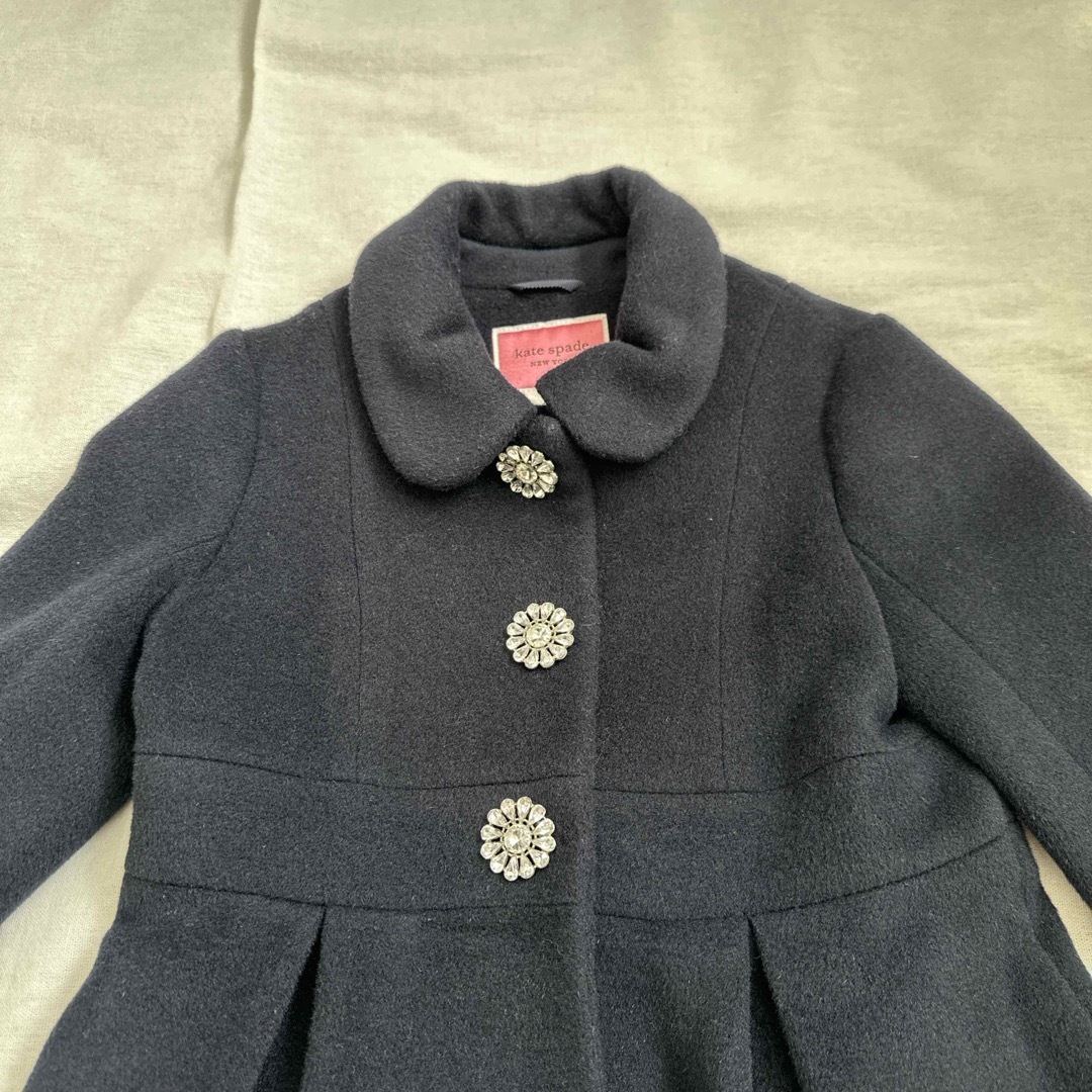 最終価格✨美品✨kate spadeケイトスペード ウールコート リボン 最終価格✨美品✨kate spadeケイトスペード ウールコート リボン