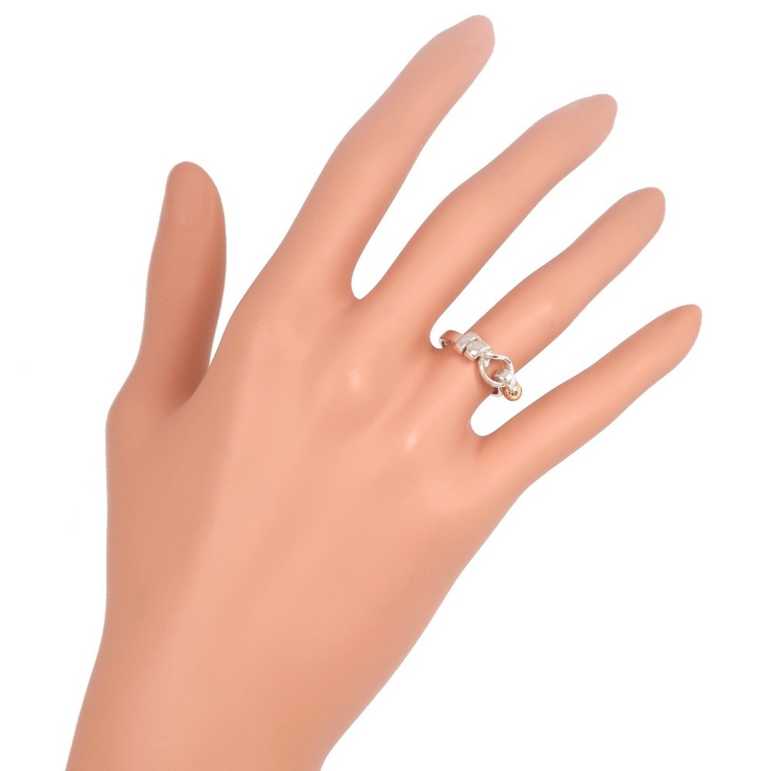 TIFFANY&Co.】ティファニー フック&アイ シルバー925×K18 TIFFANY&Co.】ティファニー フック&アイ シルバー925×K18
