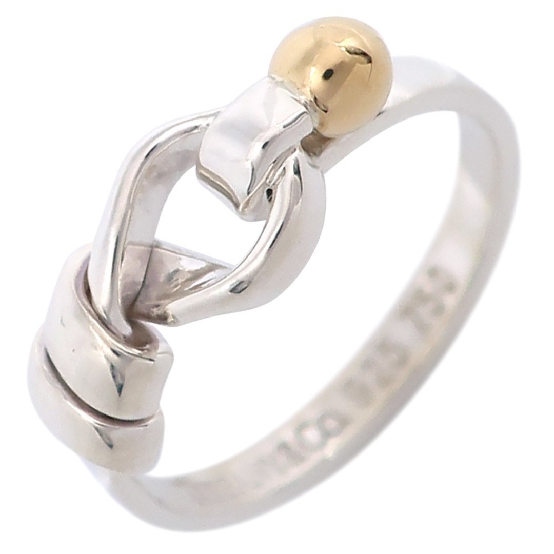 TIFFANY&Co.】ティファニー フック&アイ シルバー925×K18 TIFFANY&Co.】ティファニー フック&アイ シルバー925×K18