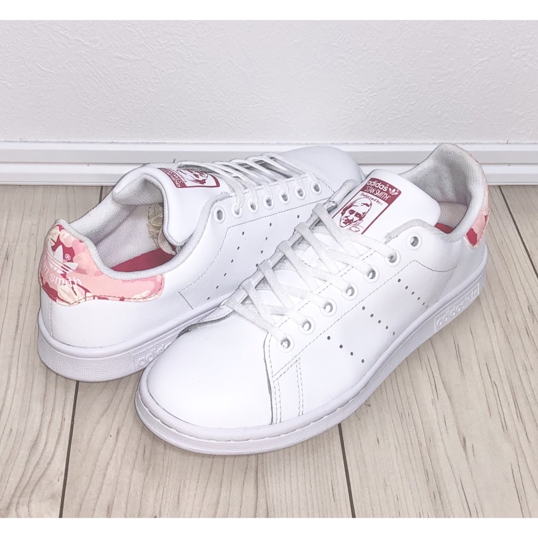 adidas - 25cm 良品 adidas オリジナルス スタンスミス ホワイト adidas - 25cm 良品 adidas オリジナルス スタンスミス ホワイト