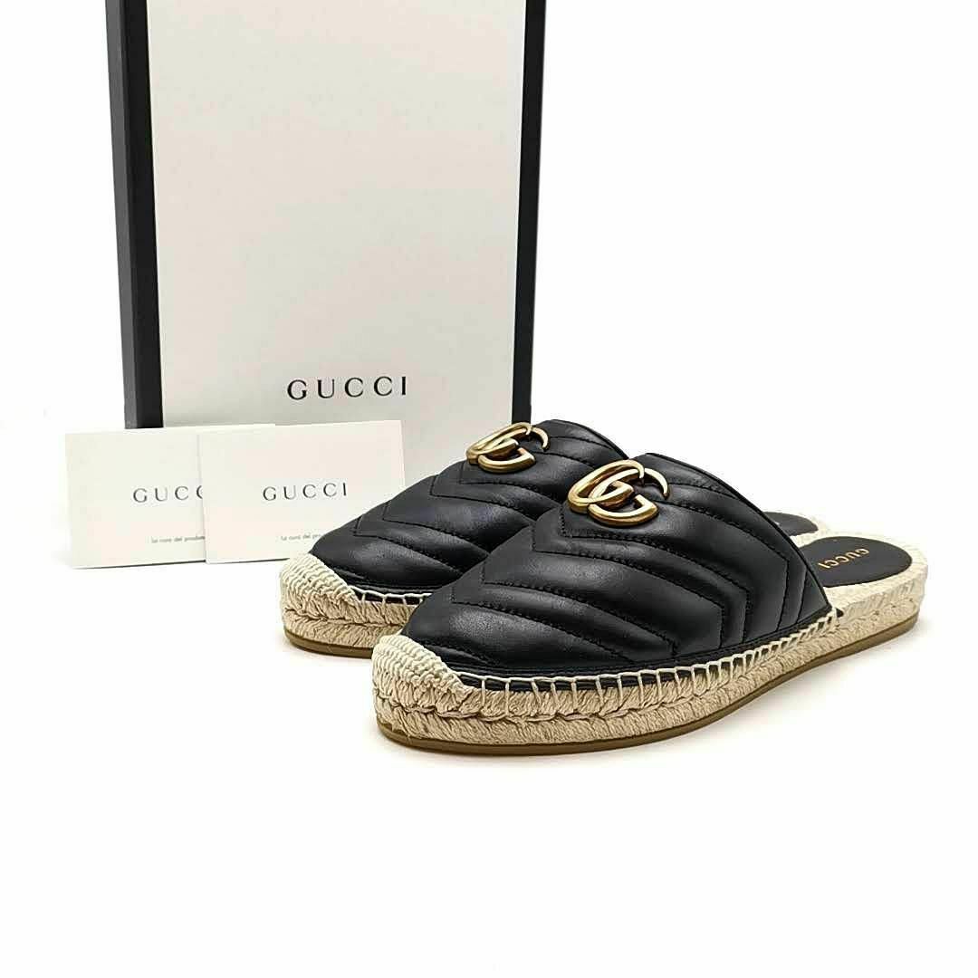 新品未使用』GUCCI エスパドリーユGGマーモント55188107T216 新品未使用』GUCCI エスパドリーユGGマーモント55188107T216