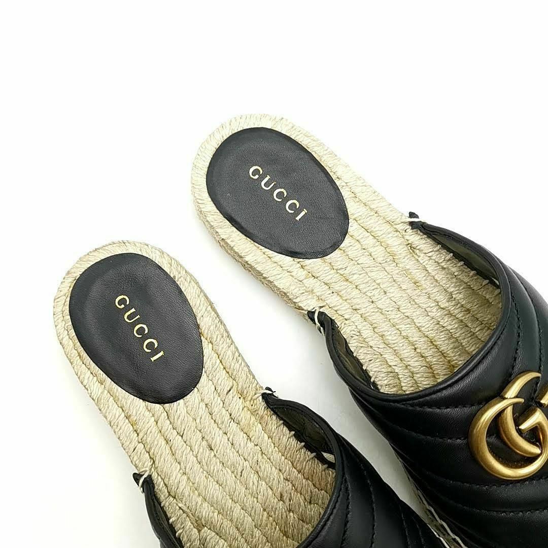 新品未使用』GUCCI エスパドリーユGGマーモント55188107T216 新品未使用』GUCCI エスパドリーユGGマーモント55188107T216