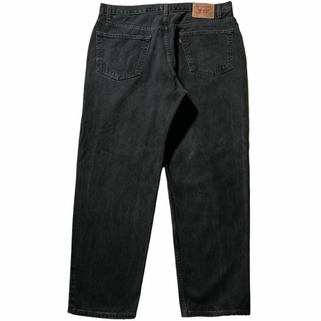 Levi's - 00sリーバイス550極太バギーサルファブラックデニム Levi's - 00sリーバイス550極太バギーサルファブラックデニム