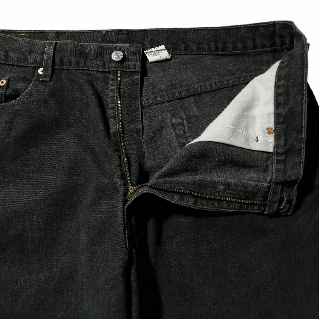 Levi's - 00sリーバイス550極太バギーサルファブラックデニム Levi's - 00sリーバイス550極太バギーサルファブラックデニム