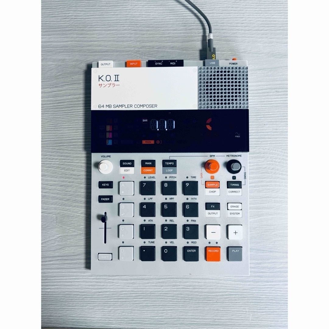 Teenage engineering EP-133 K.O.II サンプラーの通販 by Teenage engineering EP-133 K.O.II サンプラーの通販 by