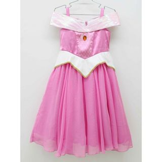 ディズニー(Disney)の【新入荷!】◇ディズニービビディバビディブティックDESNEYBibbidiBobbidiBoutipue◇100cm ドレス ピンク オーロラ 眠れる森の美女 プリンセス アームカバー付 ハロウィン クリスマス パーティー 結婚式【中古】子供 キッズ kids 女の子 lessons 319042(ドレス/フォーマル)