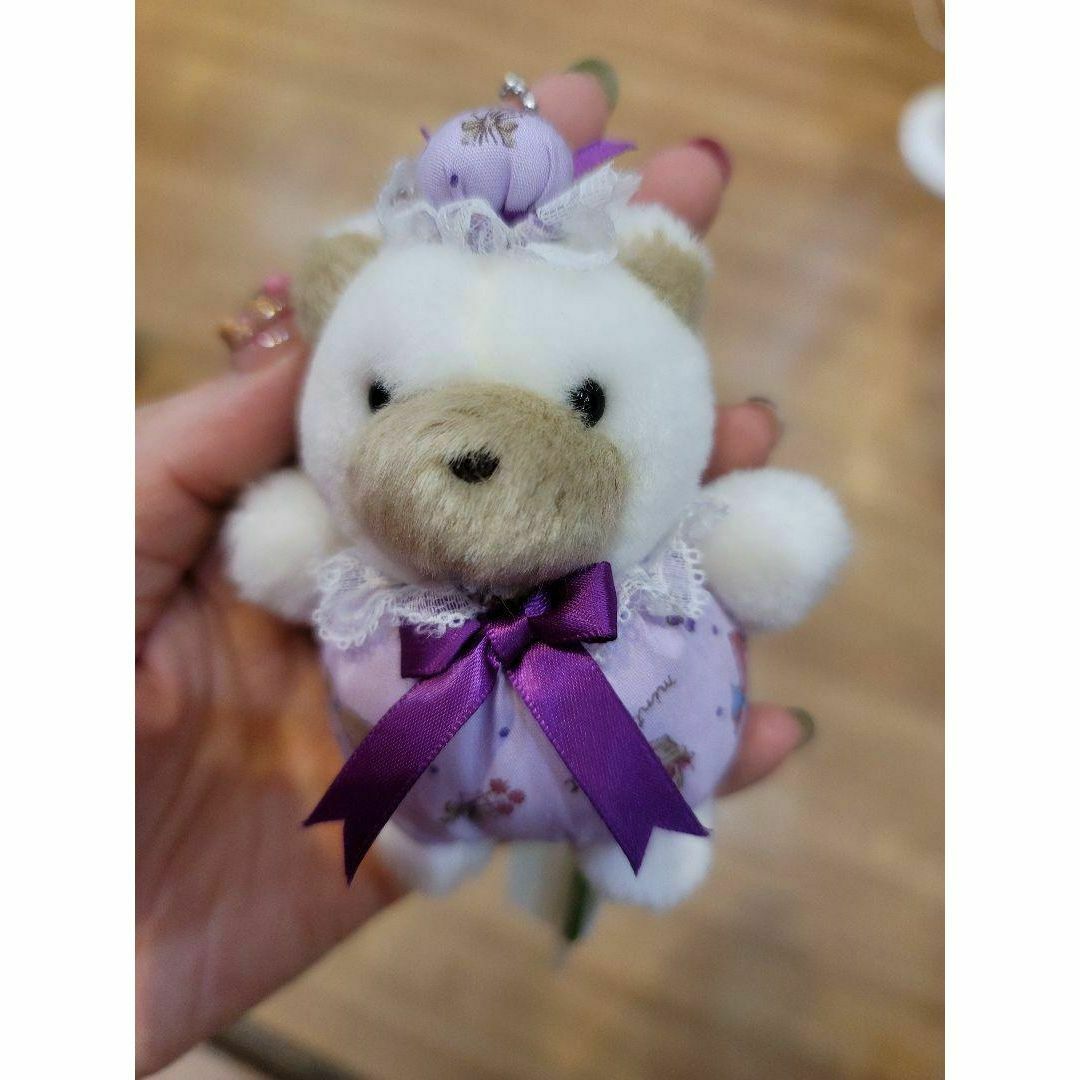 1 新品レトロ ぬいぐるみ くま たけのこ プチ ボールチェーン 1 新品レトロ ぬいぐるみ くま たけのこ プチ ボールチェーン