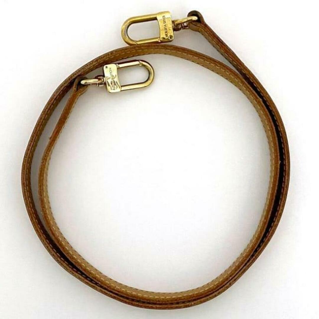 LOUIS VUITTON - ルイ ヴィトン ショルダー ストラップ キャメル LOUIS VUITTON - ルイ ヴィトン ショルダー ストラップ キャメル